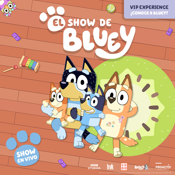 EL SHOW DE BLUEY 2026